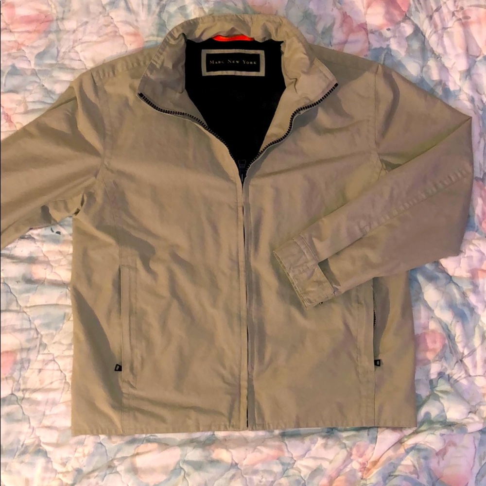 Creme Color Zip Up Jacket‼️
